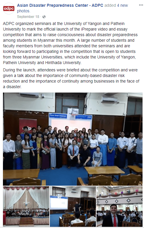 ADPC.Facebook.Page.Post.iPrepare