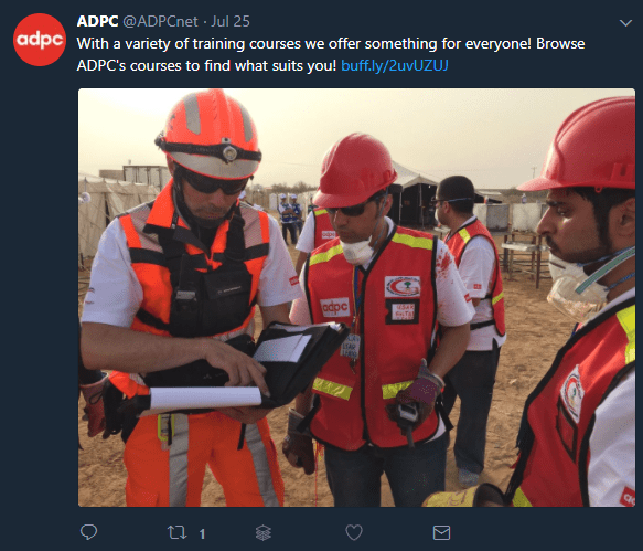 Social media examples